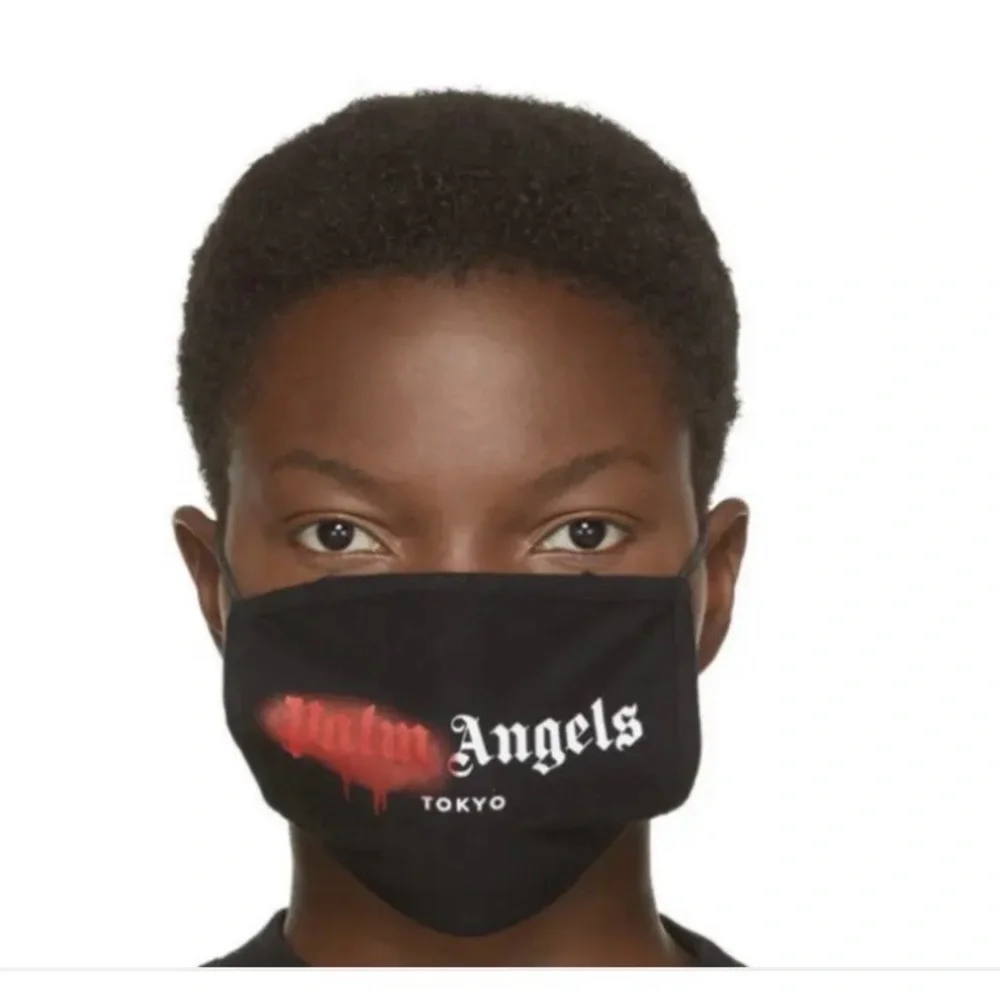 Palm Angels Black Cotton Tags